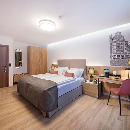 Gaestehaus Zum Roten Hahn Lüneburg Eksteriør billede