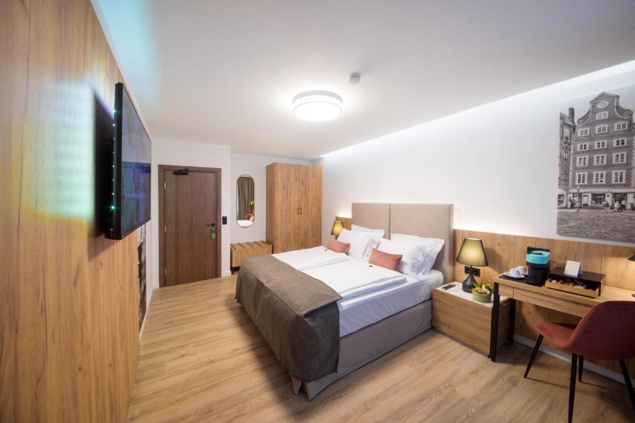 Gaestehaus Zum Roten Hahn Lüneburg Eksteriør billede