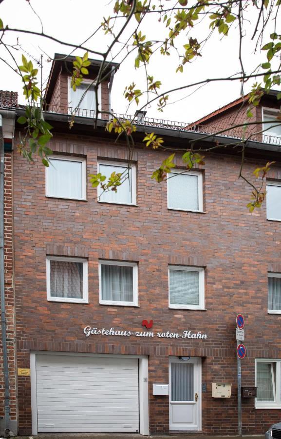 Gaestehaus Zum Roten Hahn Lüneburg Eksteriør billede